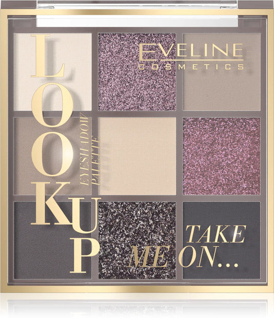 EVELINE COSMETICS PALETTE LOOK UP TAKE ME ON...