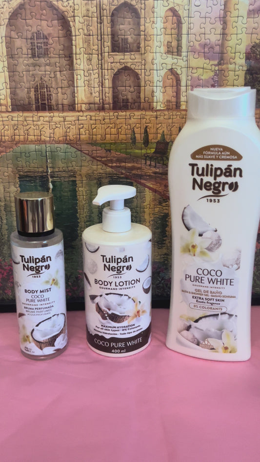 Set cura corpo al cocco