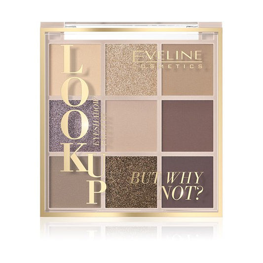 EVELINE COSMETICS PALETTE LOOK UP BUT WHY NOT?